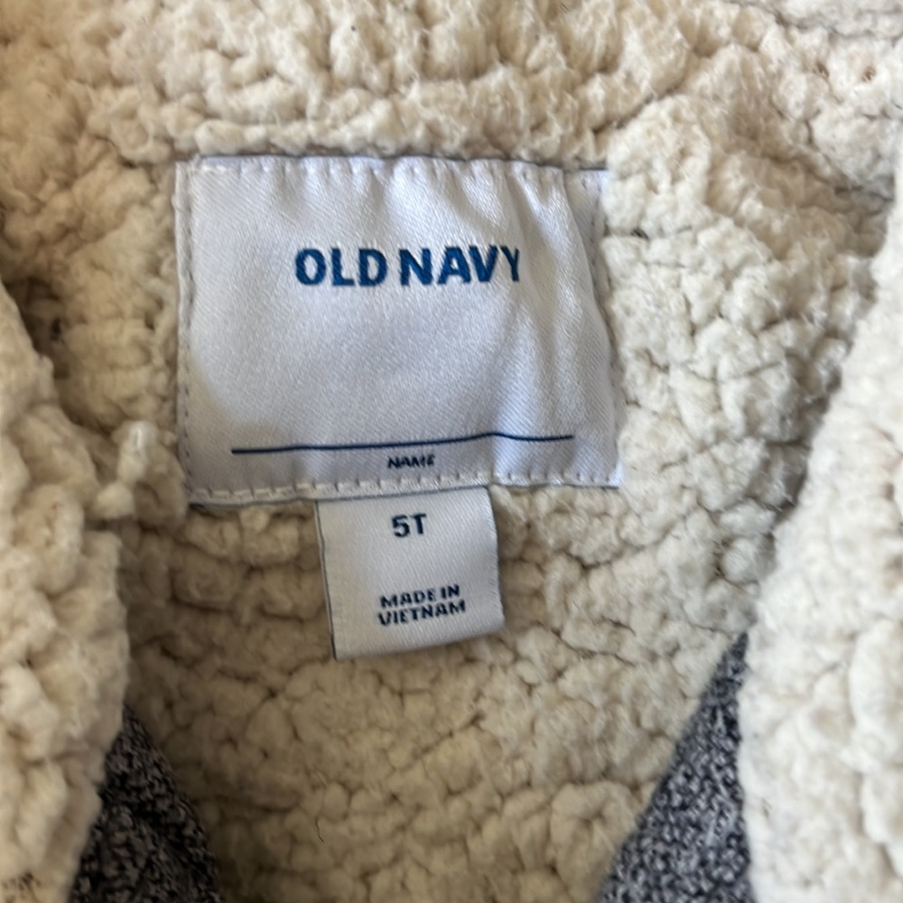 Gray Sherpa jacket - Picture 2 of 4
